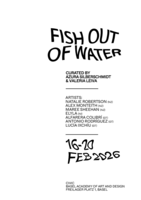 Fish Out of Water – Photo and video exhibition at the CIVIC of the HGK Basel